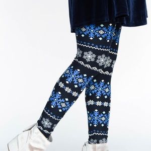 Icy Fair Isle Leggings